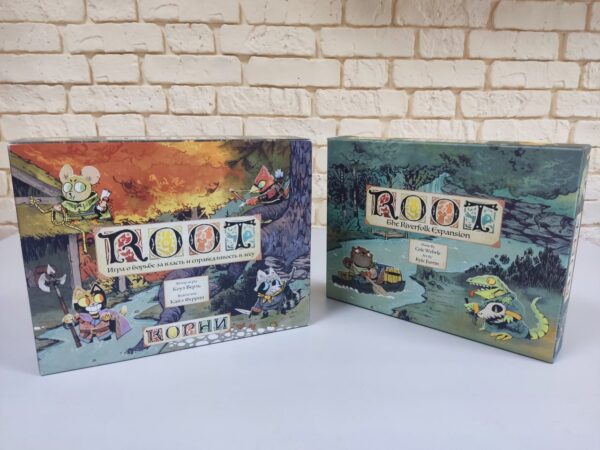 "ROOT. гра про лісовий лад і безлад. + DLC "Root The Riverfolk Expantion"